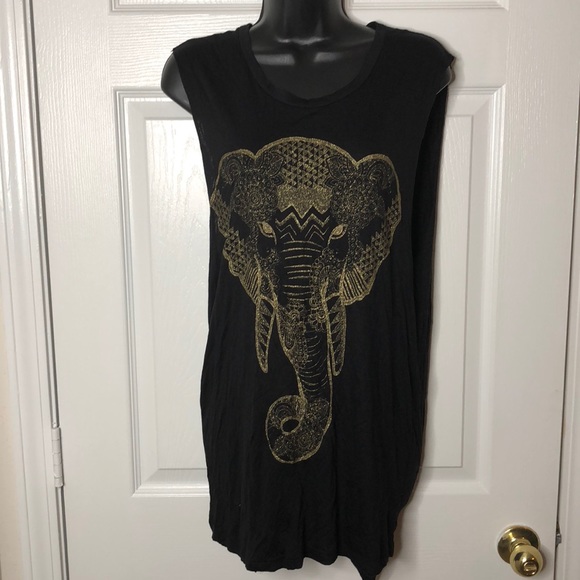 Elephant🐘 Gold & Black Top - Picture 3 of 3